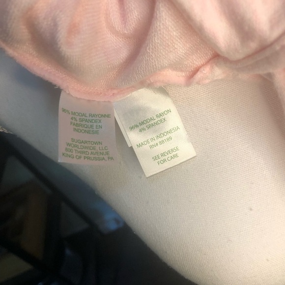 Lily Pulitzer Off the Shoulder  Belinda Top in Pastel Pink - Picture 9 of 16